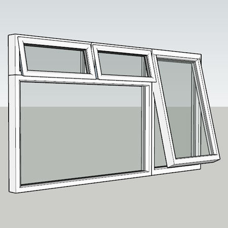 large image showing the current window layout selected